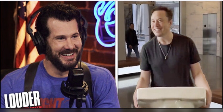 Louder with Crowder: ELON MUSK VISITS TWITTER HQ & LIBS GO INTO FULL MELTDOWN