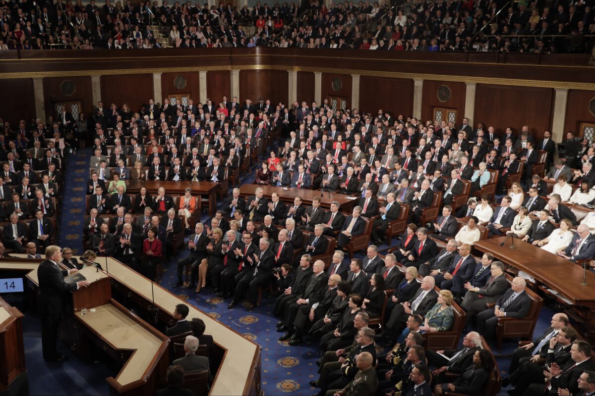 Trump Addresses Congress In Joint-Session TODAY